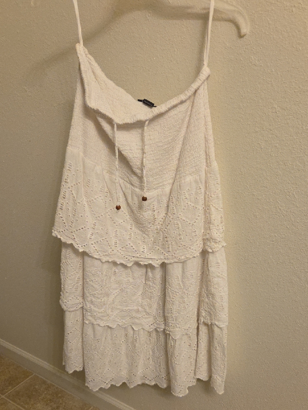 Maroon AK Outfitters Cotton Skirt XL with Drawstring Waist